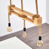 Riekje Hanglamp Bruin, Hout licht, Zwart, 3-lichts Riekje Hanglamp Bruin, Hout licht, Zwart, 3-lichts