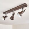 Danikon Plafondlamp Bruin, 3-lichts