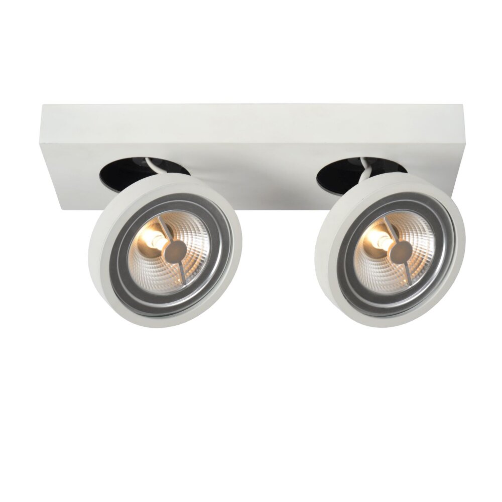 Lucide NENAD AR111 Plafondlamp LED Wit, 2-lichts main product photo