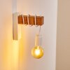 Barbengo Muurlamp Bruin, Wit, 1-licht