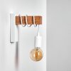 Barbengo Muurlamp Bruin, Wit, 1-licht