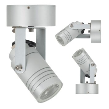 KS Verlichting Beamer Muurlamp Aluminium, 1-licht KS Verlichting Beamer Muurlamp Aluminium, 1-licht