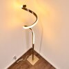 Pitasch Staande lamp LED Nikkel mat, 1-licht