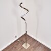 Pitasch Staande lamp LED Nikkel mat, 1-licht