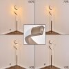Pitasch Staande lamp LED Nikkel mat, 1-licht