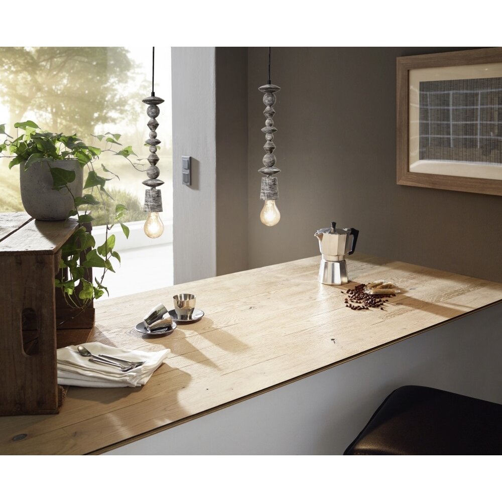 Eglo AVOLTRI Hanger Zwart, 1-licht main product photo