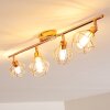 Ferrand Plafondlamp LED Koperkleurig, 4-lichts