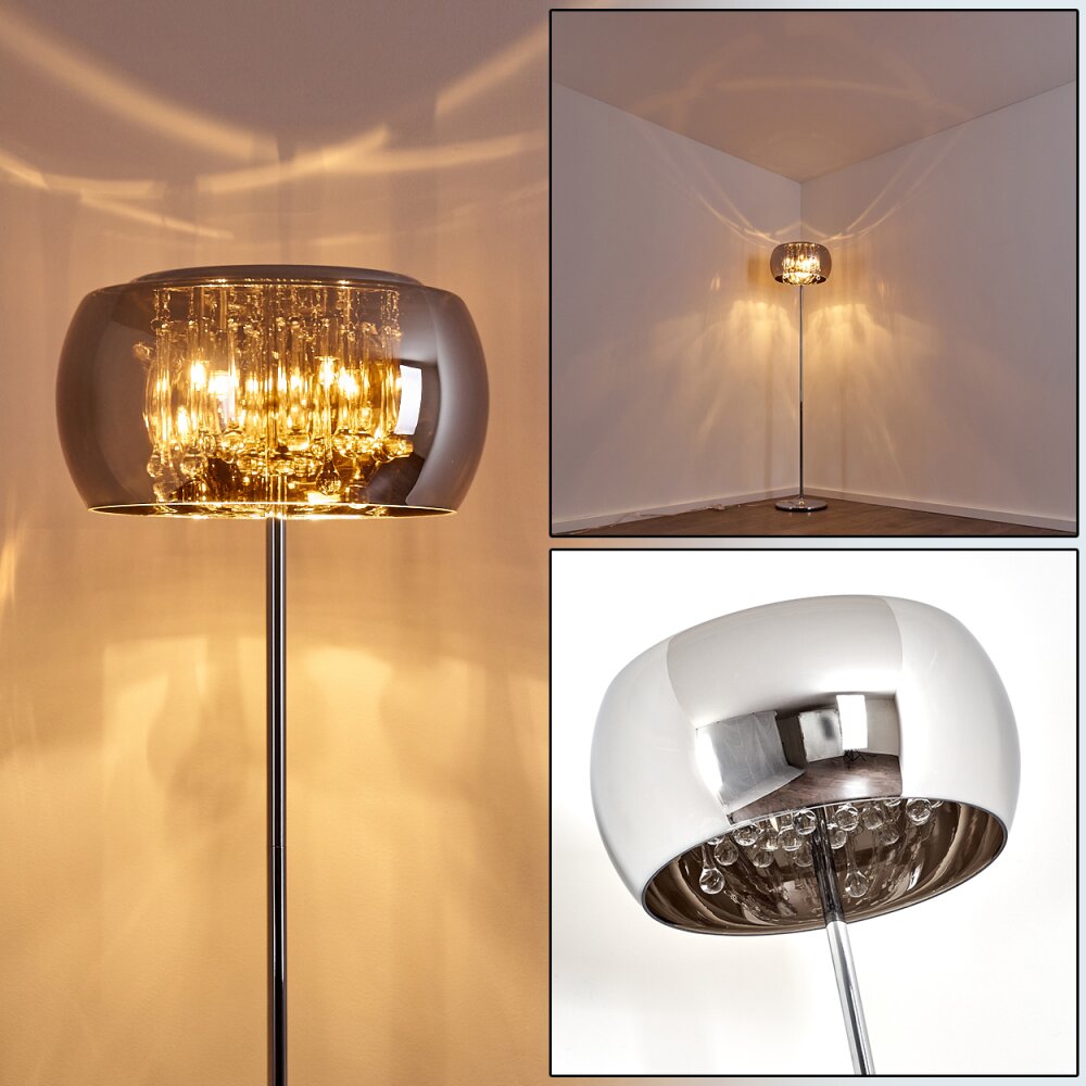 Blacklick Staande lamp Chroom, 4-lichts main product photo