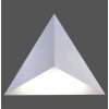 Paul Neuhaus Q-TETRA MASTER Muurlamp LED Nikkel mat, 1-licht, Afstandsbediening, Kleurwisselaar