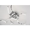 Paul Neuhaus Lina Plafondlamp LED Chroom, 3-lichts