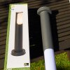 Nalmaibrück Buiten sokkellamp Antraciet, 1-licht