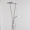 Kimba Uplighter LED Nikkel mat, 3-lichts