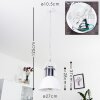 Fieberbrunn Hanger Wit, 1-licht
