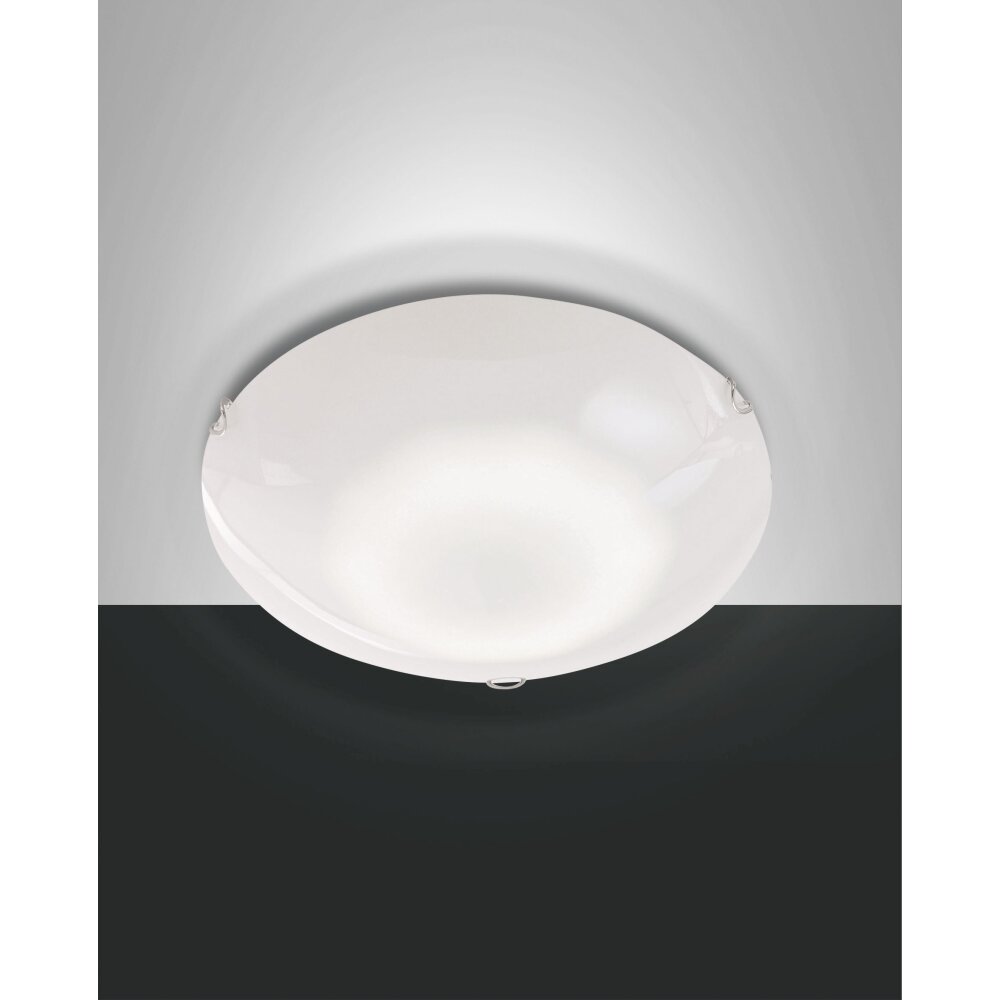 Fabas Luce Ostuni Plafondlamp LED Wit, 1-licht main product photo