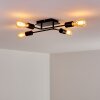 Bogno Plafondlamp Zwart, 4-lichts