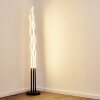 Mapleton Staande lamp LED Zwart, 3-lichts, Afstandsbediening