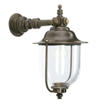 KS Verlichting Lindau Muurlamp Brons, 1-licht KS Verlichting Lindau Muurlamp Brons, 1-licht