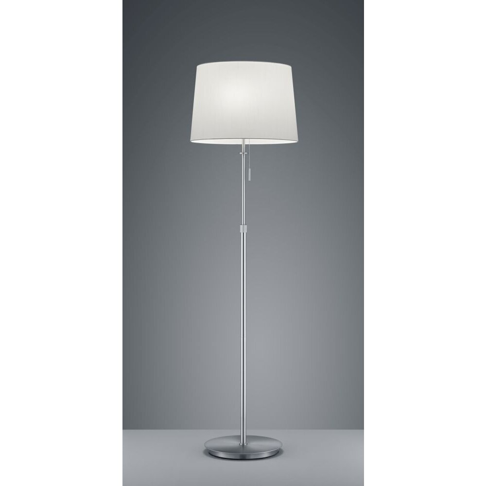 Trio LYON Staande lamp Nikkel mat, 3-lichts main product photo