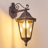 Lignac Buiten muurverlichting Zwart, 1-licht