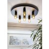 EGLO PASSANO Plafondlamp Zwart, 6-lichts