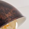 Timola Hanglamp Beige, Donkerbruin, 7-lichts
