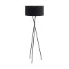 Eglo FONDACHELLI Staande lamp Zwart, 1-licht