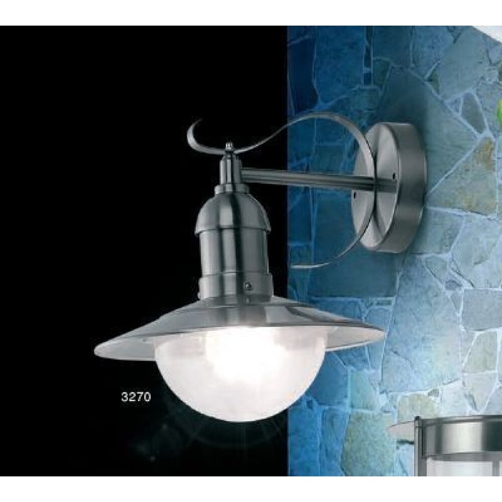 Globo MIXED Buitenlamp roestvrij staal, 1-licht main product photo