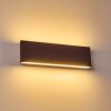 Obion Wandlamp LED Roest, 2-lichts