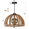 DUIVENHOEK Hanger Hout licht, 1-licht
