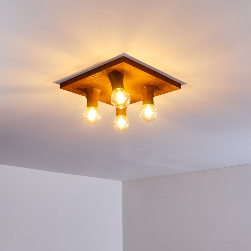 Kimstad Plafondlamp Roest, 4-lichts