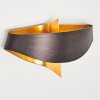 Padua Muurlamp Bruin, Goud, 2-lichts