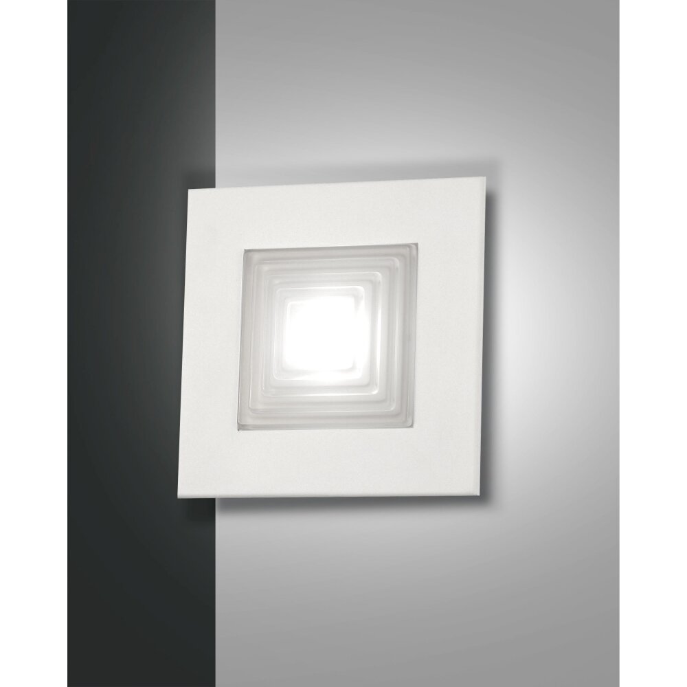 Fabas Luce Formia Muurlamp LED Wit, 1-licht main product photo