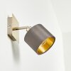 Tibro Wandlamp Nikkel mat, 1-licht