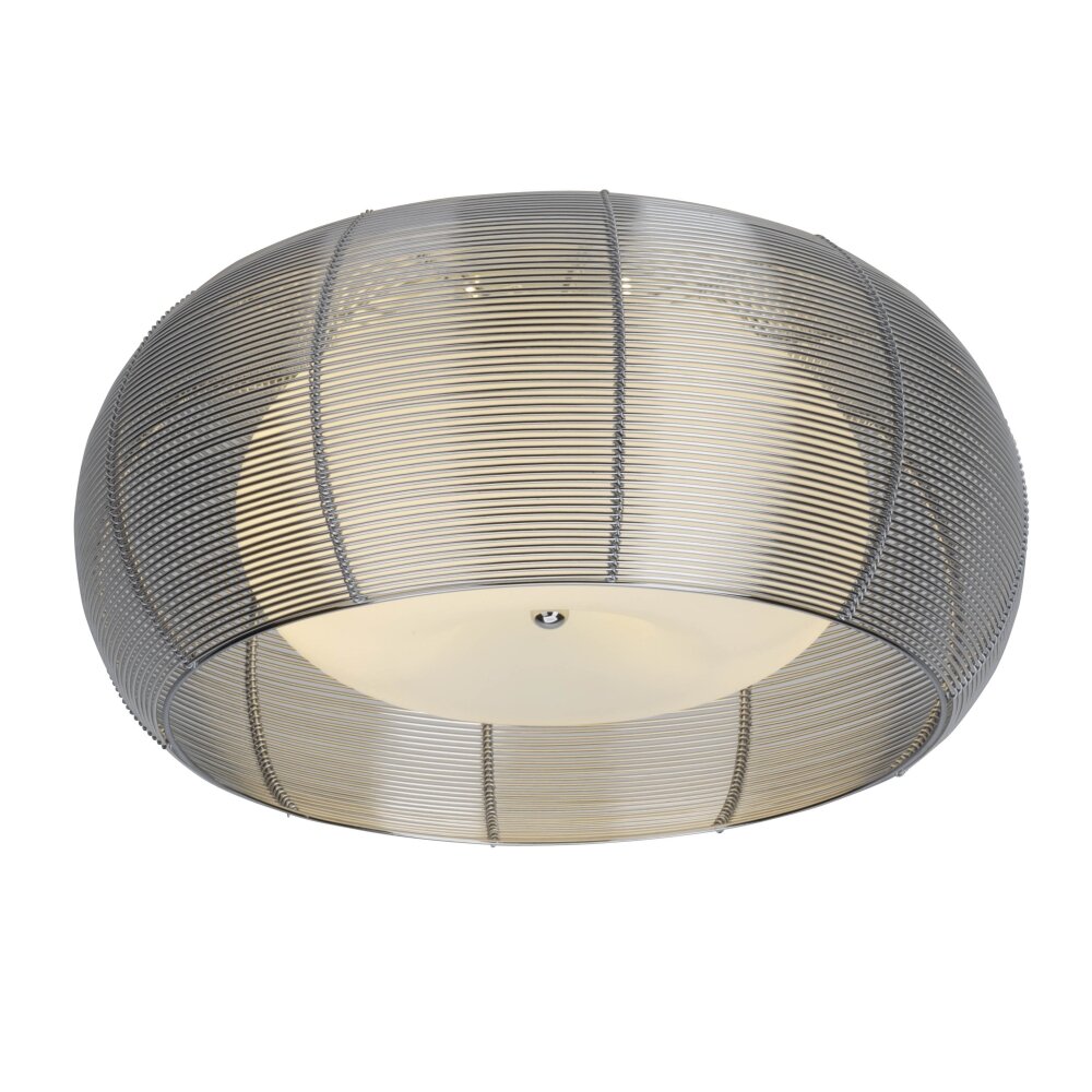 Brilliant Relax Plafondlamp Chroom, 2-lichts main product photo