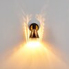Vantaa Muurlamp Zwart-Goud, 1-licht