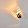 Vantaa Muurlamp Zwart-Goud, 1-licht