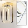Sepino Plafondlamp LED Chroom, 1-licht