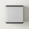 Buckau Buiten muurverlichting LED Antraciet, Wit, 1-licht