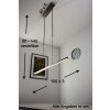 Real Hanglamp LED roestvrij staal, Nikkel mat, 1-licht