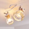 Barbacena Plafondlamp Wit, 2-lichts