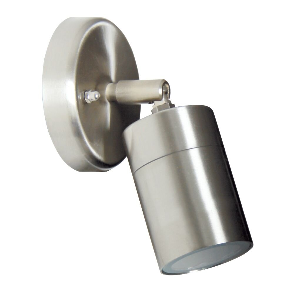 KS Verlichting Schijnspot Muurlamp roestvrij staal, 1-licht main product photo