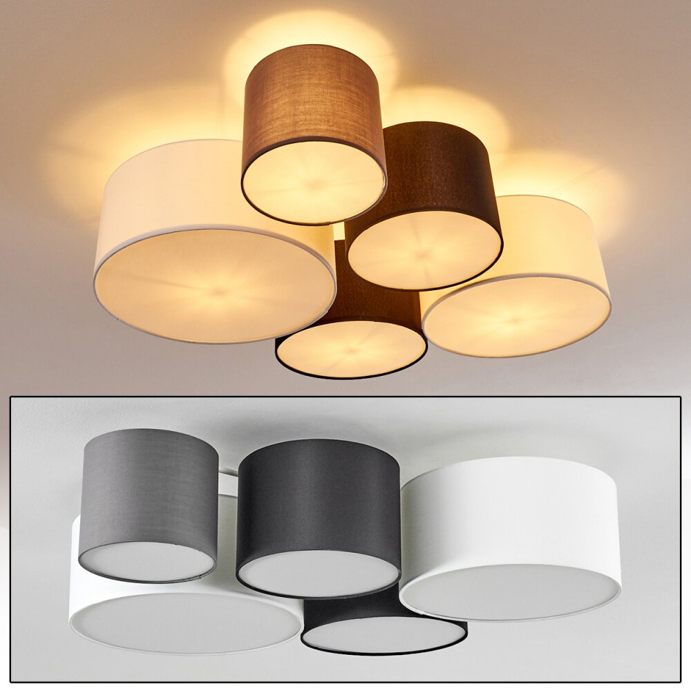 Skelbaek Plafondlamp Wit, 5-lichts main product photo