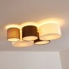 Skelbaek Plafondlamp Wit, 5-lichts
