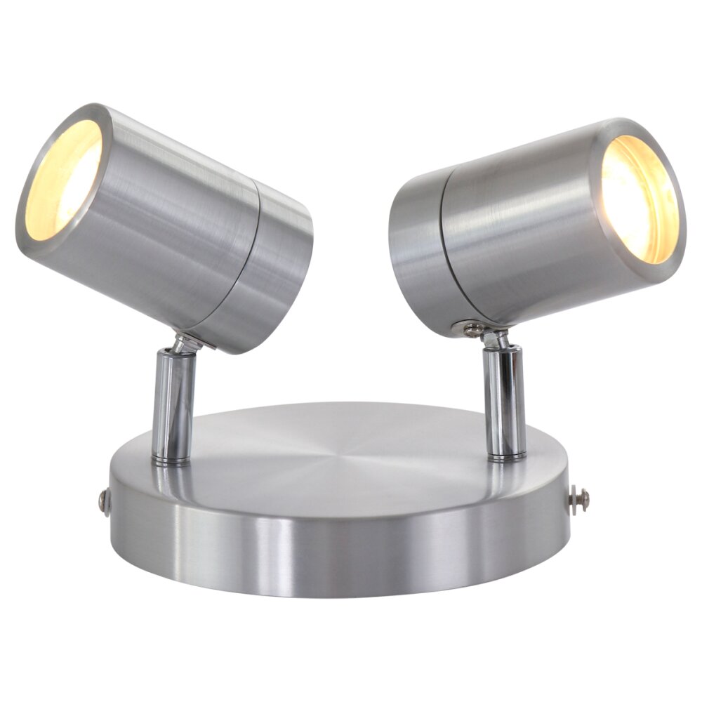 Steinhauer Upround Plafondlamp LED Grijs, Nikkel mat, 2-lichts main product photo