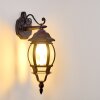 Lentua Buiten muurverlichting Zwart, 1-licht