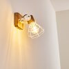 Nifun Muurlamp Bruin, Wit, 1-licht
