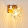 Nifun Muurlamp Bruin, Wit, 1-licht