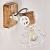 Nifun Muurlamp Bruin, Wit, 1-licht