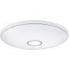 Globo CONNOR Plafondlamp LED Wit, 1-licht, Afstandsbediening, Kleurwisselaar