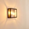 Caudry Buiten muurverlichting Zwart, 2-lichts